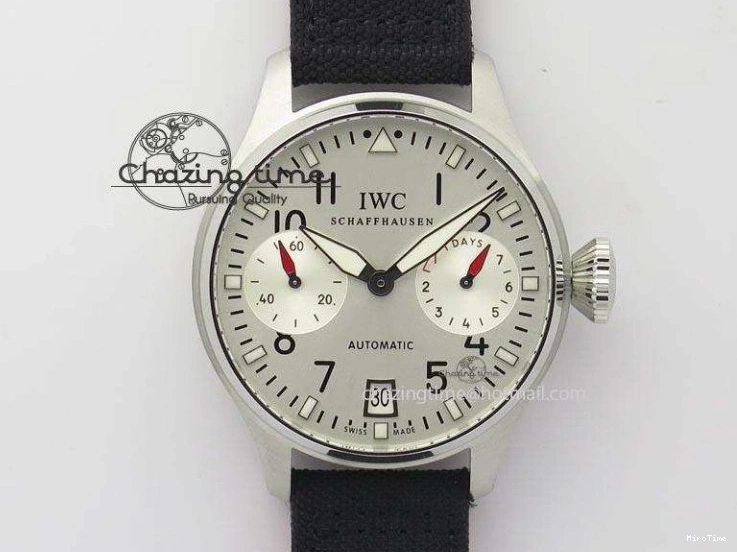 MIROTIME 0426 Big Pilot Real PR IW500432 DFB Limited Edition ZF 1:1 Best Edition On Black Nylon Strap A Fashionable 7276